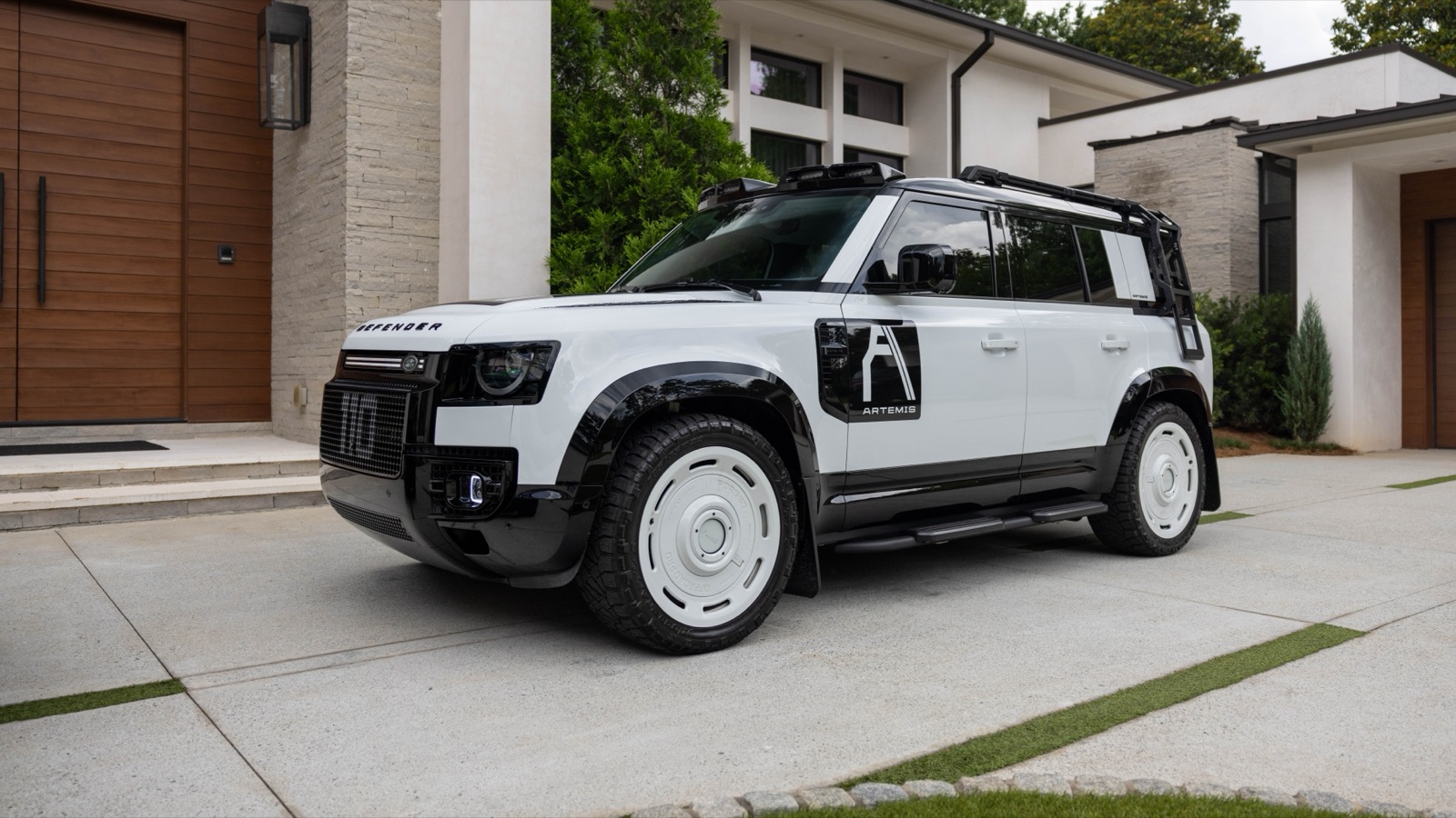 Artemis K2 Defender at a modern home