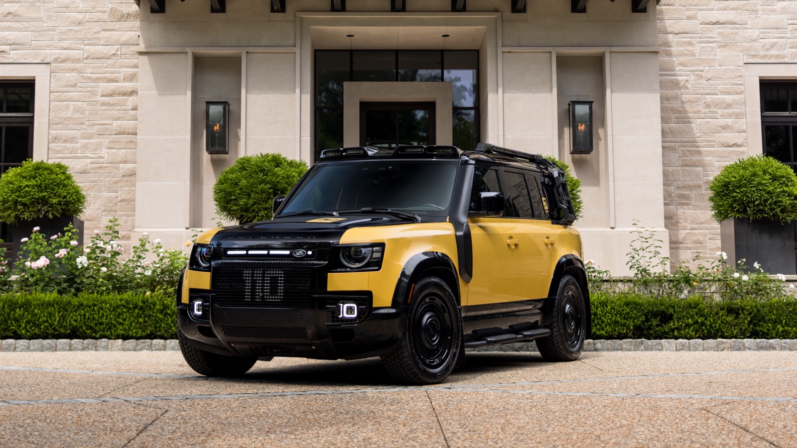 Artemis K2 Defender at a stone estate